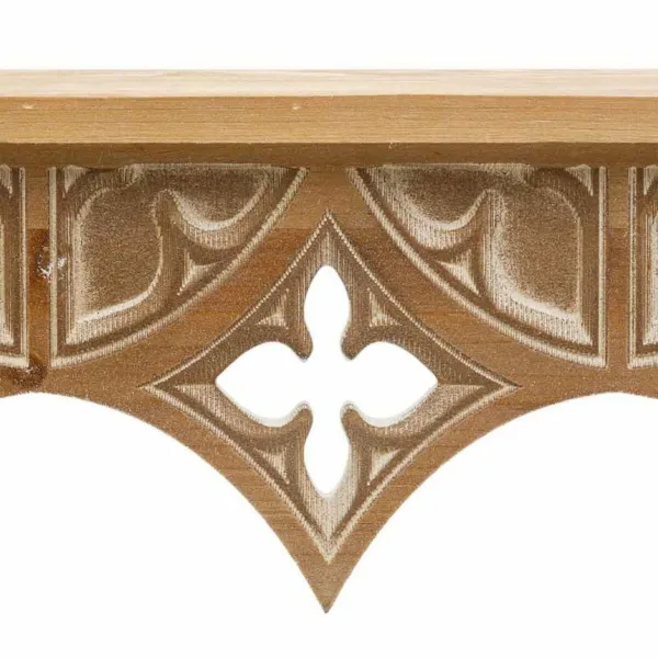 Lentynos Alexandra House Living Ruda Eglės mediena Medžio MDF 18 x 17 x 60 cm