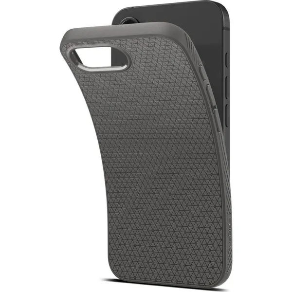 Spigen Liquid Air - Case for iPhone 17e / 16e (Marble Gray)