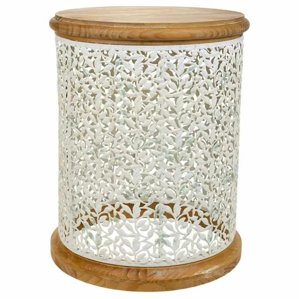 Centrinis stalas Alexandra House Living Ruda Metalinis Eglės mediena Medžio MDF 43 x 55 x 43 cm