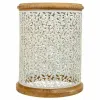 Centrālais galds Alexandra House Living Brūns Metāls Egles koksne Koks MDF 43 x 55 x 43 cm