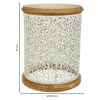 Centre Table Alexandra House Living Brown Metal Fir wood MDF Wood 43 x 55 x 43 cm