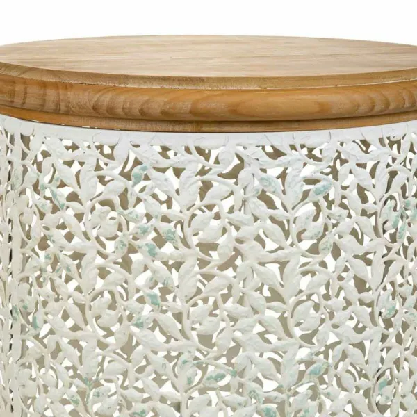 Centrinis stalas Alexandra House Living Ruda Metalinis Eglės mediena Medžio MDF 43 x 55 x 43 cm