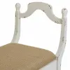 Taburetė Alexandra House Living Balta Kempinė Eglės mediena Medžio MDF 45 x 78 x 90 cm