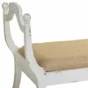 Taburetė Alexandra House Living Balta Kempinė Eglės mediena Medžio MDF 45 x 78 x 90 cm