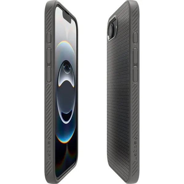 Spigen Liquid Air - Case for iPhone 17e / 16e (Marble Gray)