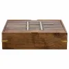 Tradicionālo spēļu komplekts Alexandra House Living Brūns 23 x 5 x 23 cm 5-in-1