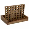 4 в ряд Alexandra House Living Коричневый 18 x 17 x 24 cm