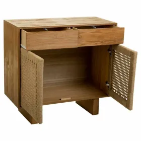 Hall Table with Drawers Alexandra House Living Brown 36 x 75 x 80 cm