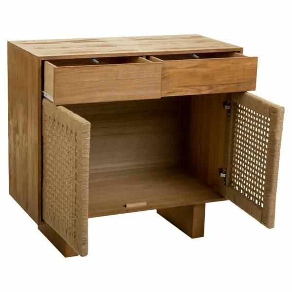 Vestibila galds ar atvilktnēm Alexandra House Living Brūns 36 x 75 x 80 cm