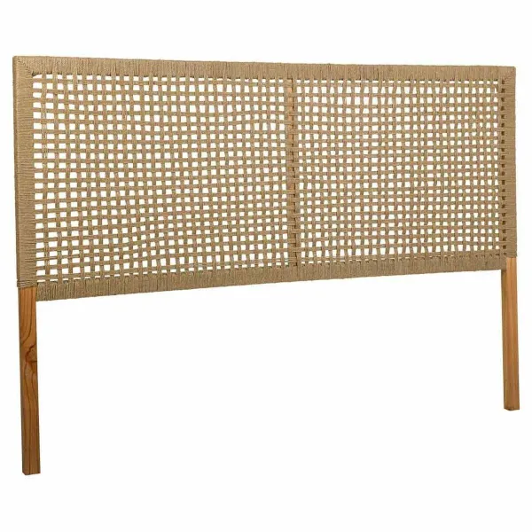 Gultas galvgalvis Alexandra House Living Brūns 3 x 110 x 160 cm
