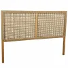 Gultas galvgalvis Alexandra House Living Brūns 3 x 110 x 160 cm