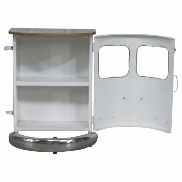 Hallipöytä Alexandra House Living Van Valkoinen Punainen 32 x 75 x 50 cm