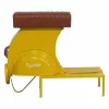 taburete Alexandra House Living Dzeltens PVC Āda Dzelzs 50 x 75 x 95 cm Motocikls
