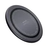 Crong PowerSpot Fast Wireless Charger – Aluminum 15W USB-C Qi Wireless Charger with Tempered Glass Cover (Shadow Black)