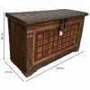 Pūra lāde Alexandra House Living Brūns Mango koks 47 x 96 x 146 cm