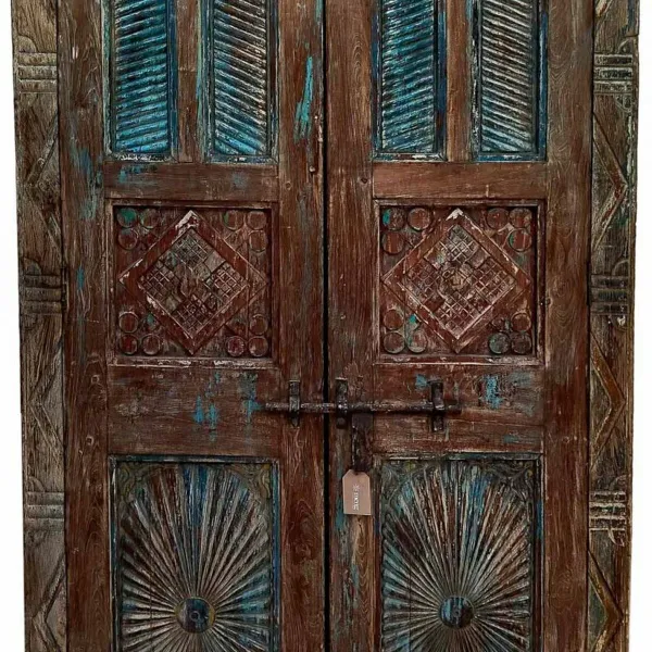 Skapītis Alexandra House Living Brūns polistirols Mango koks 41 x 206 x 120 cm