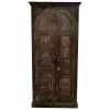 Spintelė Alexandra House Living Ruda polistirenas Mango mediena 40 x 225 x 101 cm