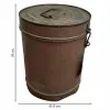 Dekoratīvs kanniņš Alexandra House Living Brūns Dzelzs Tradicionālais stils 23 x 29 x 23 cm