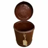Dekoratīvs kanniņš Alexandra House Living Brūns Dzelzs Tradicionālais stils 23 x 29 x 23 cm