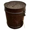 Decorative canister Alexandra House Living Brown Iron Traditional style 19 x 23 x 19 cm