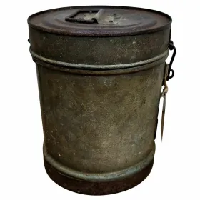 Decorative canister Alexandra House Living Brown Iron Traditional style 19 x 24 x 19 cm