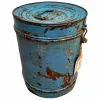 Dekoratīvs kanniņš Alexandra House Living Zils Dzelzs Tradicionālais stils 23 x 29 x 23 cm