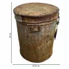 Dekoratīvs kanniņš Alexandra House Living Brūns Dzelzs Tradicionālais stils 29 x 36 x 29 cm