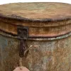 Decorative canister Alexandra House Living Brown Iron Traditional style 29 x 36 x 29 cm