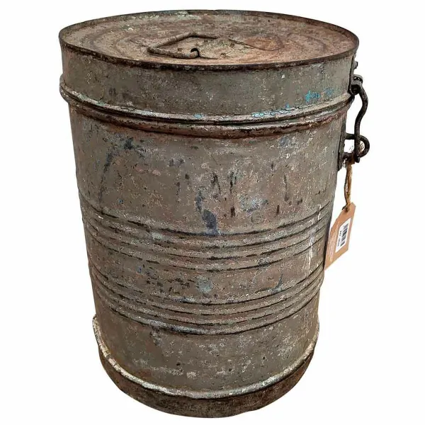 Dekoratīvs kanniņš Alexandra House Living Pelēks Dzelzs Tradicionālais stils 29 x 39 x 29 cm