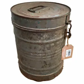 Dekoratīvs kanniņš Alexandra House Living Pelēks Dzelzs Tradicionālais stils 23 x 29 x 23 cm