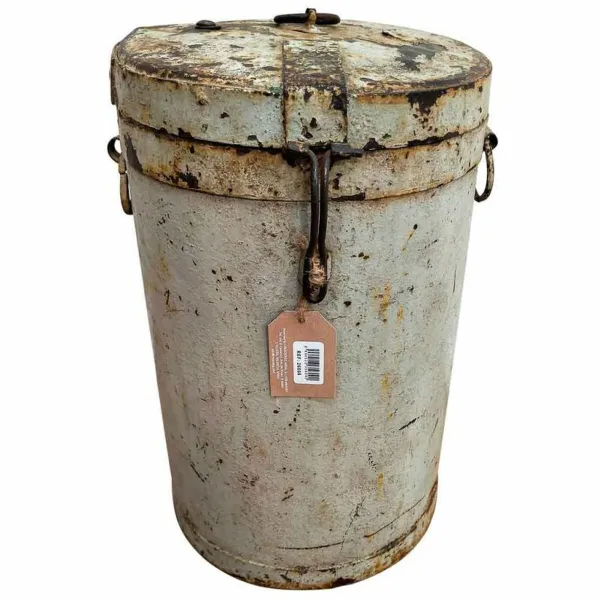 Dekoratīvs kanniņš Alexandra House Living Krēmkrāsa Dzelzs Tradicionālais stils 29 x 46 x 29 cm
