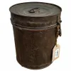 Decorative canister Alexandra House Living Brown Iron Traditional style 19 x 23 x 19 cm
