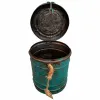 Koristeellinen kanisteri Alexandra House Living Sininen Rauta Perinteinen tyyli 23 x 28 x 23 cm