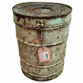 Dekoratīvs kanniņš Alexandra House Living Krēmkrāsa Dzelzs Tradicionālais stils 26 x 34 x 26 cm