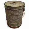 Dekoratīvs kanniņš Alexandra House Living Pelēks Dzelzs Tradicionālais stils 29 x 38 x 29 cm