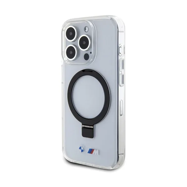 BMW Ring Stand M Collection MagSafe - Case for iPhone 15 Pro (Clear)