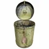 Decorative canister Alexandra House Living Cream Iron Traditional style 27 x 35 x 27 cm