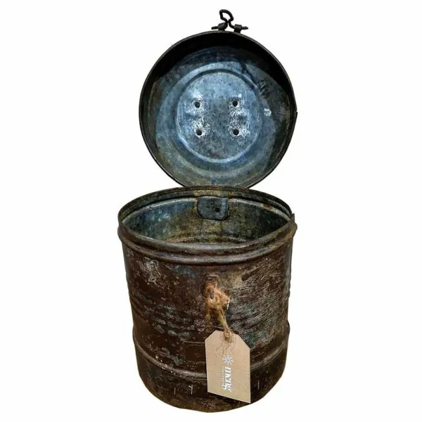 Dekoratīvs kanniņš Alexandra House Living Brūns Dzelzs Tradicionālais stils 20 x 24 x 20 cm