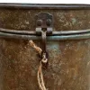 Decorative canister Alexandra House Living Brown Iron Traditional style 23 x 20 x 23 cm