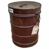 Decorative canister Alexandra House Living Brown Iron Traditional style 26 x 34 x 26 cm