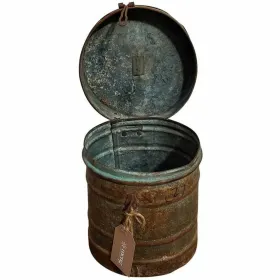 Dekoratīvs kanniņš Alexandra House Living Brūns Dzelzs Tradicionālais stils 19 x 22 x 19 cm