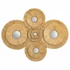 Sieninis veidrodis Alexandra House Living Ruda 77 x 3 x 97 cm Geometrinis