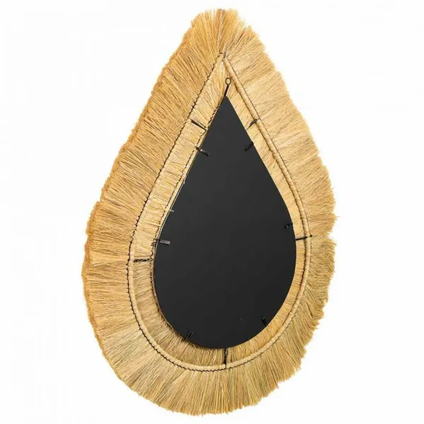 Wall mirror Alexandra House Living Brown 80 x 3 x 62 cm Drop