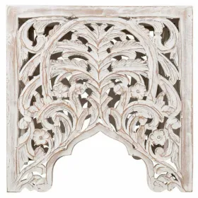 Кофейный столик Alexandra House Living Белый Древесина манго 45 x 45 x 45 cm