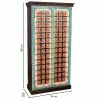 Skapītis Alexandra House Living Daudzkrāsains Misiņš Mango koks 40 x 90 x 180 cm