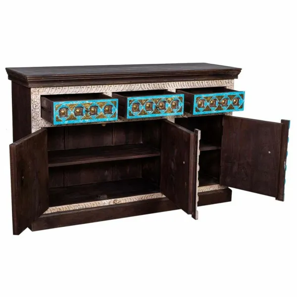 Bufete Alexandra House Living Misiņš Mango koks 40 x 150 x 90 cm