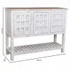 Устройство Alexandra House Living Белый Натуральный Древесина манго 42 x 130 x 101 cm