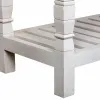 Устройство Alexandra House Living Белый Натуральный Древесина манго 42 x 130 x 101 cm