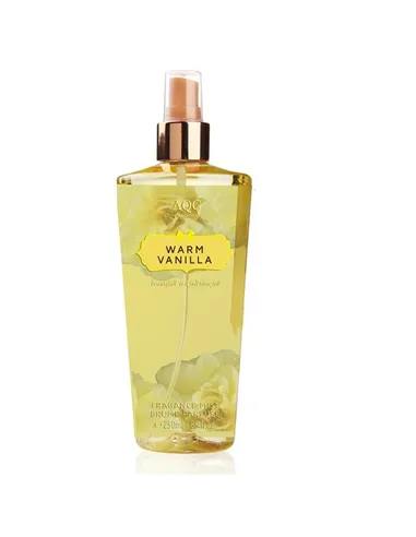 Body Spray AQC Fragrances   Warm Vanilla 250 ml