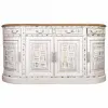 Indauja Alexandra House Living Balta Ruda Žalvaris Mango mediena 45 x 177 x 91 cm
